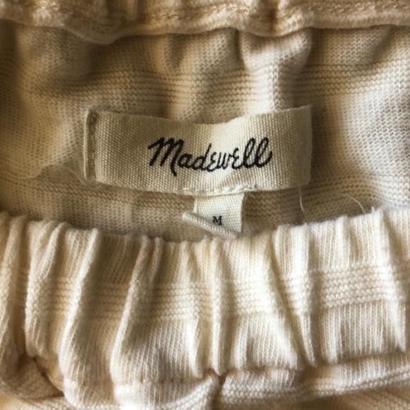 MADEWELL - Cream off the shoulder loose top- like new! - Picture 2 of 3